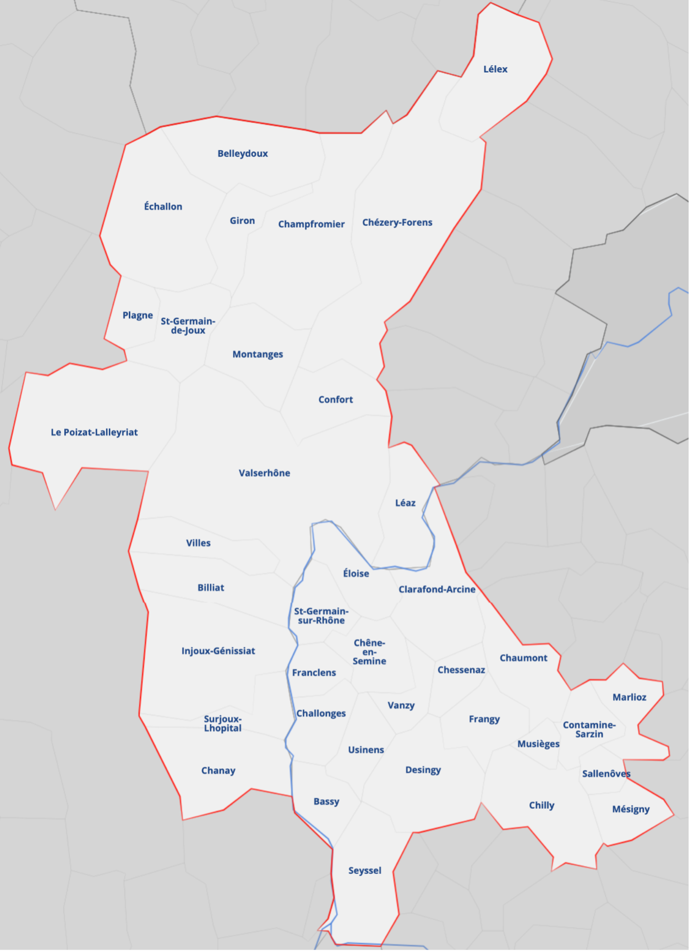 CPTS Usses Valserhone Ain Haute Savoir Lelex Echallon Chezery Champfromier Clarafond Challonges Frangy Seyssel